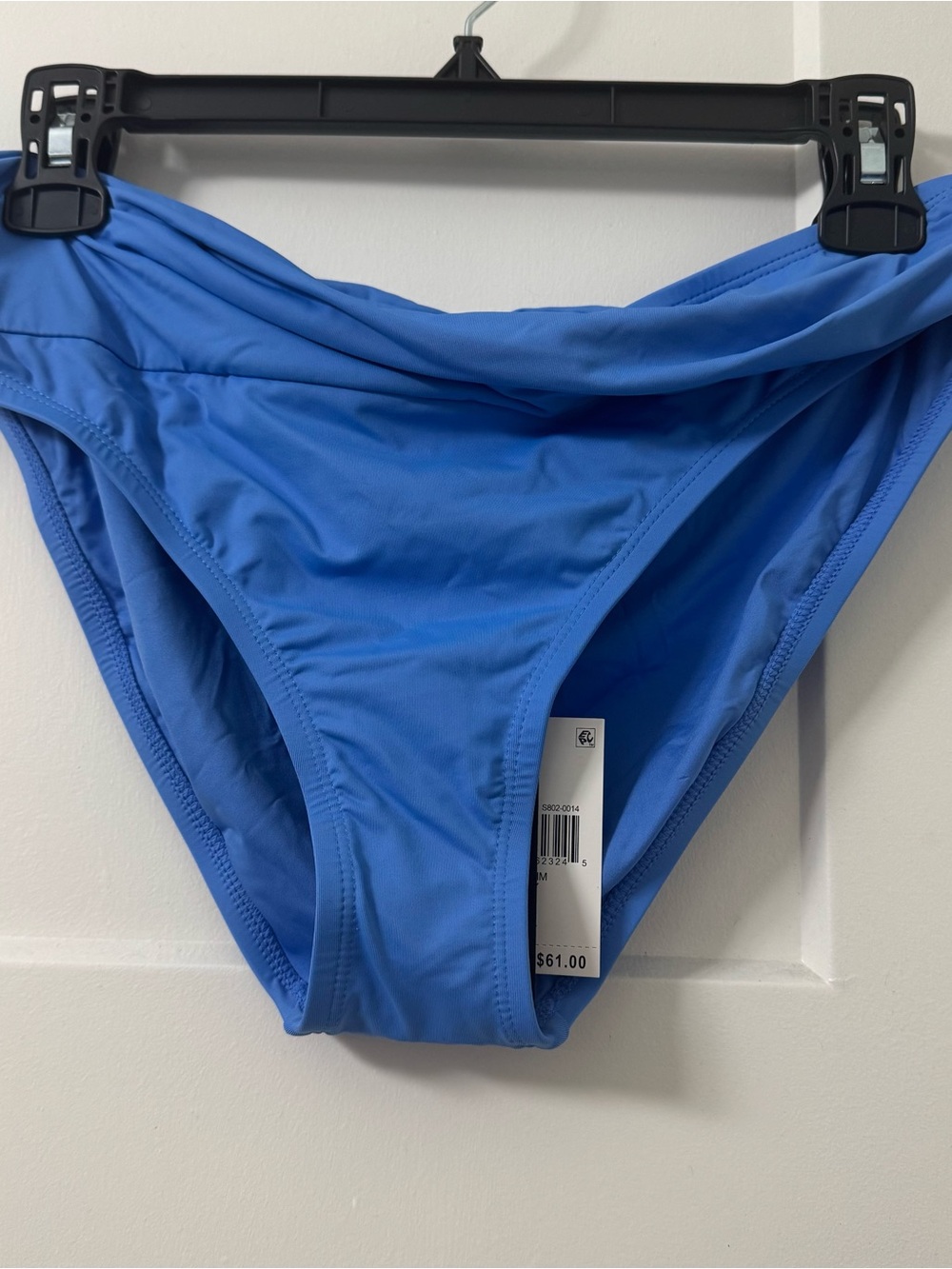 La Blanca Swim NWT Bathing Suit Bottoms Chambray Blue Womens Size 12